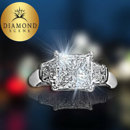 GIA CERTIFIED PRINCESS 2.36 CT G COLOR VVS2  W2.36CT D72.2% T81% GIRDLESL. THICK
