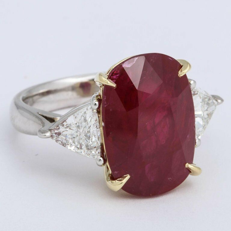 11.50 Carat GIA Certified Ruby Ring