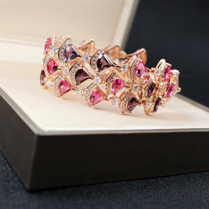 European and American Cross-Border Accessories Caibao Fan-Shaped Bracelet