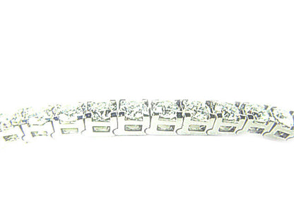 DIAMOND ROUND BR SHAPE 4 PRONG SET TENNIS BRACELET 32 STONE DIAMOND BRACELET
