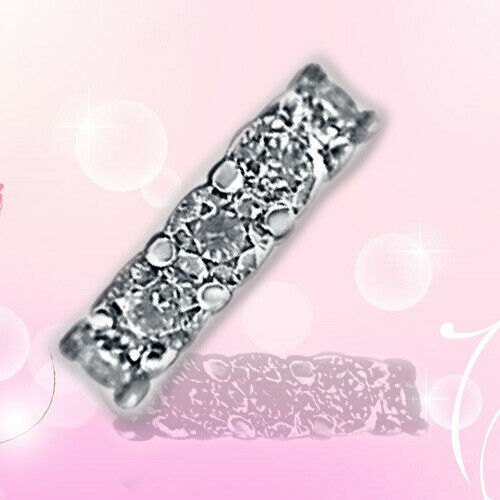 DIAMOND ROUND BRILLIANT SHAPE 13 STONE ETERNITY SET BAND COMMON PRONG BAND