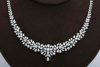 Multi Shape Diamond Necklace