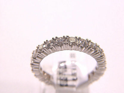 23 ROUND BRILLIANT DIAMOND ETERNITY BAND 4 PRONG SET DIAMOND ANNIVERSARY BAND