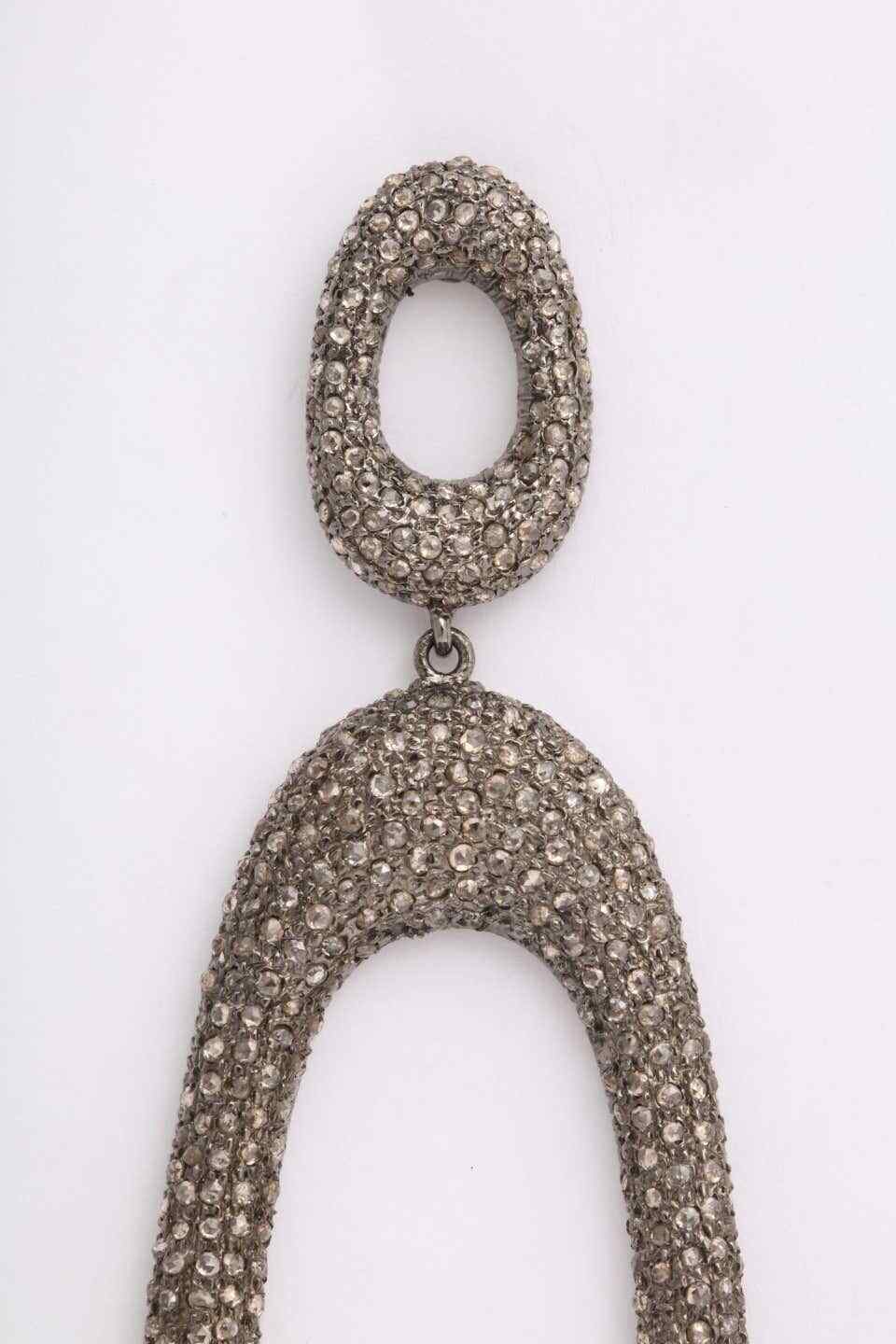 Fashion Diamond Drop Earrings
