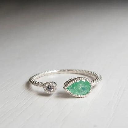 Delysia King Water Drop Pear Shaped Ring