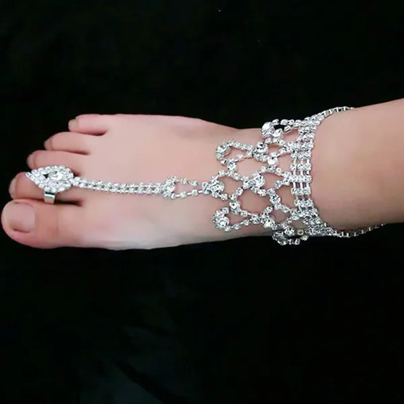 Fashion Women Barefoot Sandal Beach Wedding Foot Anklet