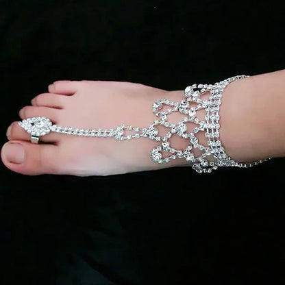 Fashion Women Barefoot Sandal Beach Wedding Foot Anklet