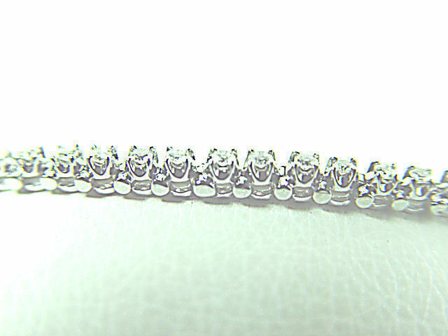 DIAMOND ROUND BR SHAPE 4 PRONG SET TENNIS BRACELET 56