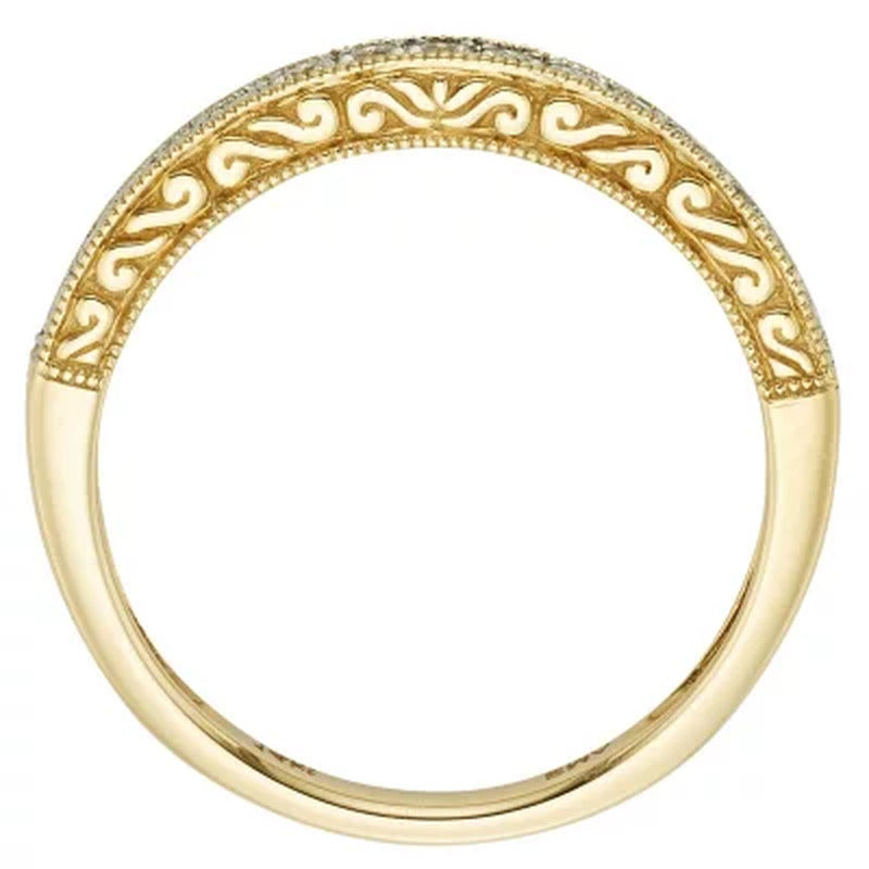 .25 CT. T.W. Vintage Diamond Ring in 14K Gold