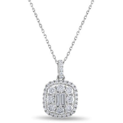 0.45 CT. T.W. Diamond Pendant in 14K Gold