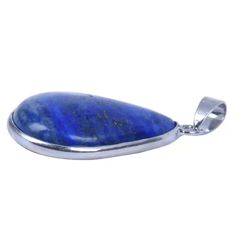 Lapis Lazuli Gemstone Gem Necklace Pendant 1.42X1.02" HOT
