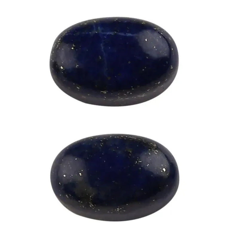 Shop LC Set of 2 Lapis Lazuli Oval Shape DIY Jewelry Making Accessories Loose Ge