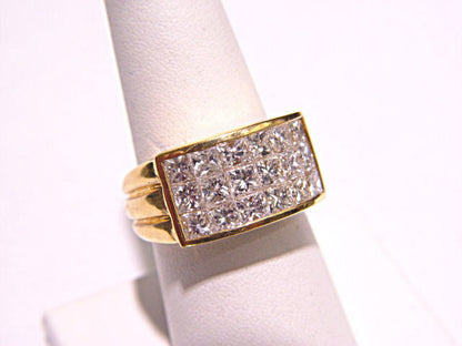 3.11 CT 3 ROW 18 STONE 17 POINTERS INVISIBLE SET TOP SET