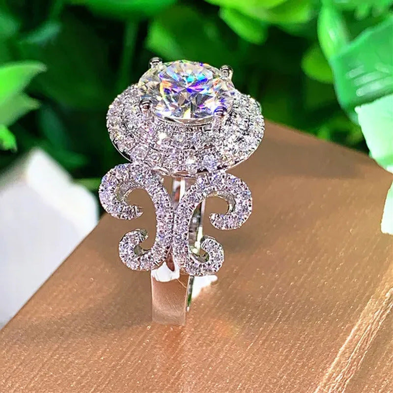 Personality Ladies Fashion Accessories Exquisite 925 Sterling Silver Butterfly R