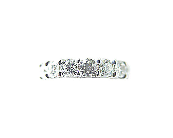 DIAMOND 16 ROUND BR SHAPE U BASKET ETERNITY SET BAND COMMON PRONG SET DIAMOND