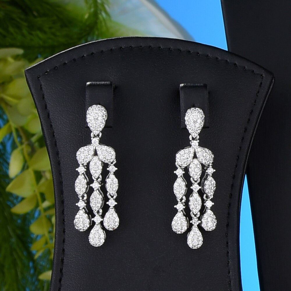 New Trendy 4PCS Full Micro CZ Luxury African Jewelry Set for Women Wedding