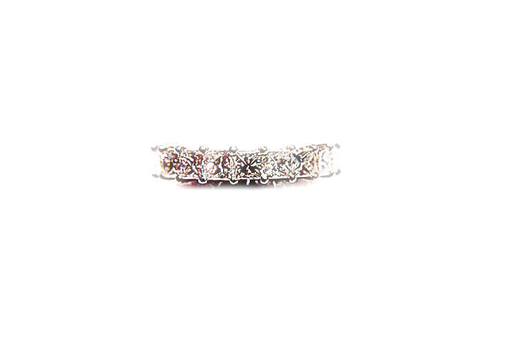 21 STONES ALL AROUND SET ETERNITY BAND COMMON PRONG SET DIAMOND BAND ETERNITY