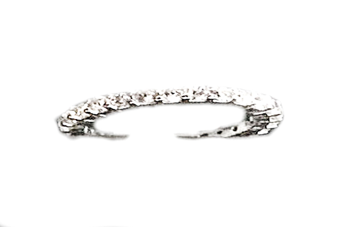 DIAMOND EUROPEAN SHAPE ETERNITY BAND DIAMOND SET COMFORTABLE DIAMOND BAND