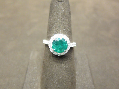 EMERALD ROUND SHAPE 7.98 LENGTH X7.81 WIDTH X5.79MM DEPTH