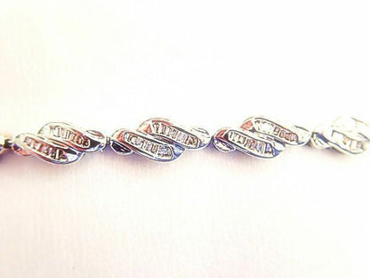 BAGUETTE SHAPE DIAMOND CHANNEL SET BRACELET DIAMOND BRACELET CUFF TENNIS DIAMOND