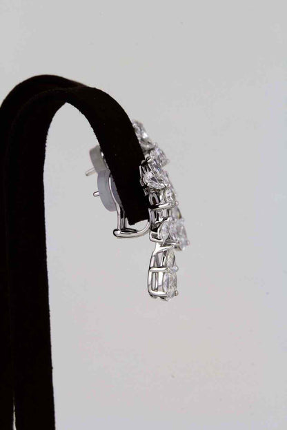Classic Diamond Drop Earrings