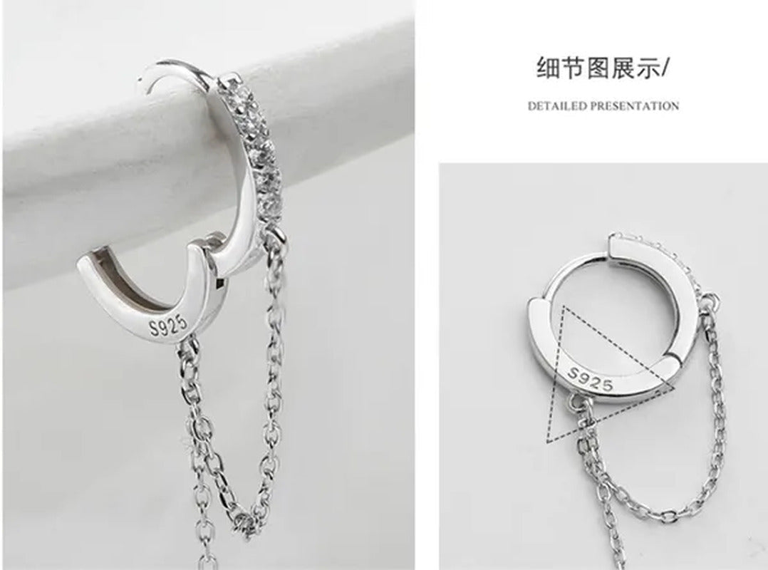 Prevent Allergy Tassel round Bead Long Drop Earring for Women Personalized Hip H