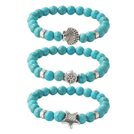 Adjustable Braided Rope Bracelet Bangle Beaded Women'S Bracelet Set Boho Ethnic