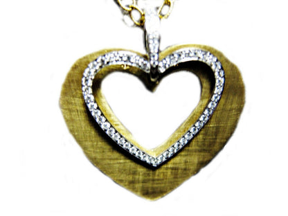 DIAMOND ROUND BRILLIANT SHAPE PENDANT IN WHITE GOLD