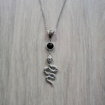 Factory New Product Snake-Shaped Necklace Pendant Retro