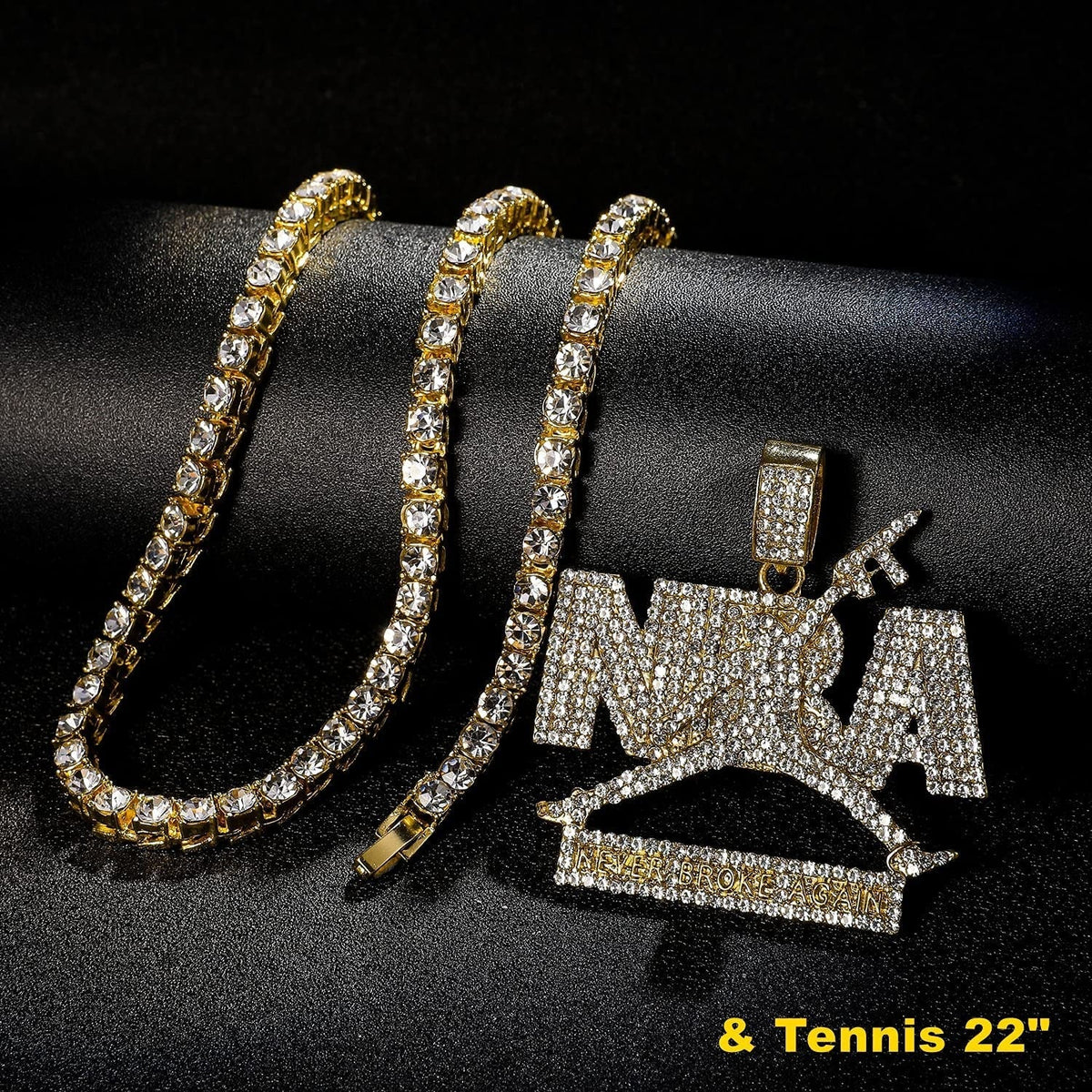 Iced Out Nba Pendant Silver Gold Young Boy Chains for Men,Hip Hop Rapper Pendant