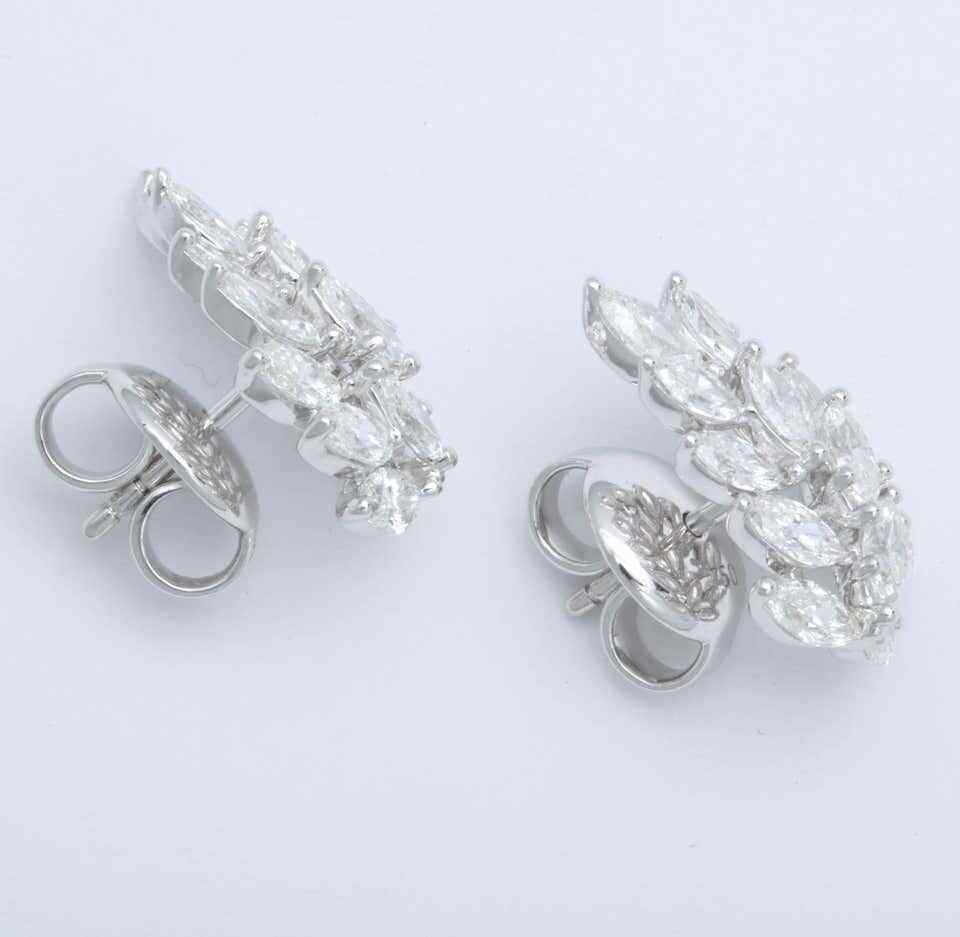 Diamond Cluster Earring Cuffs