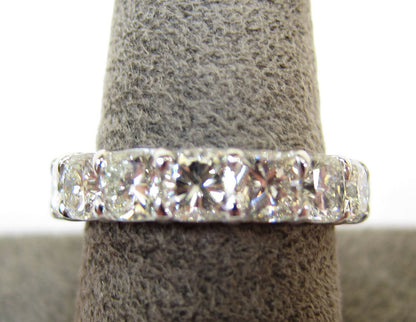 .43 CT EACH STONE CUSHION SHAPE DIAMOND SIXTEEN STONE 6.93 CTTW PLATINUM