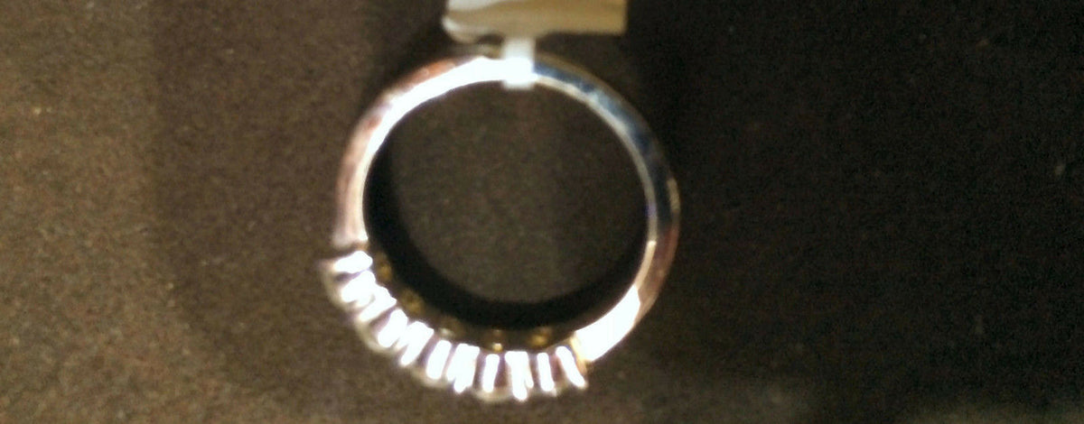 DIAMOND ROUND BRILLIANT SHAPE TOP SET DIAMOND BAND