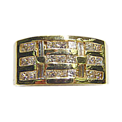 DIAMOND 21 PRINCESS 4 BAGUETTE SHAPE DIAMOND BAND