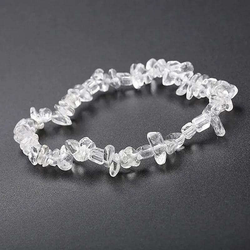 1 PC Chakra Bracelets Stone Beads Chips Single Strand Women Yoga Bracelets Lazul