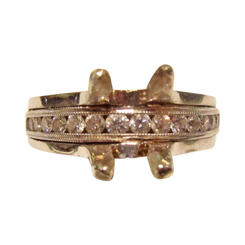 DIAMOND ROUND BRILLIANT SHAPE SETTING