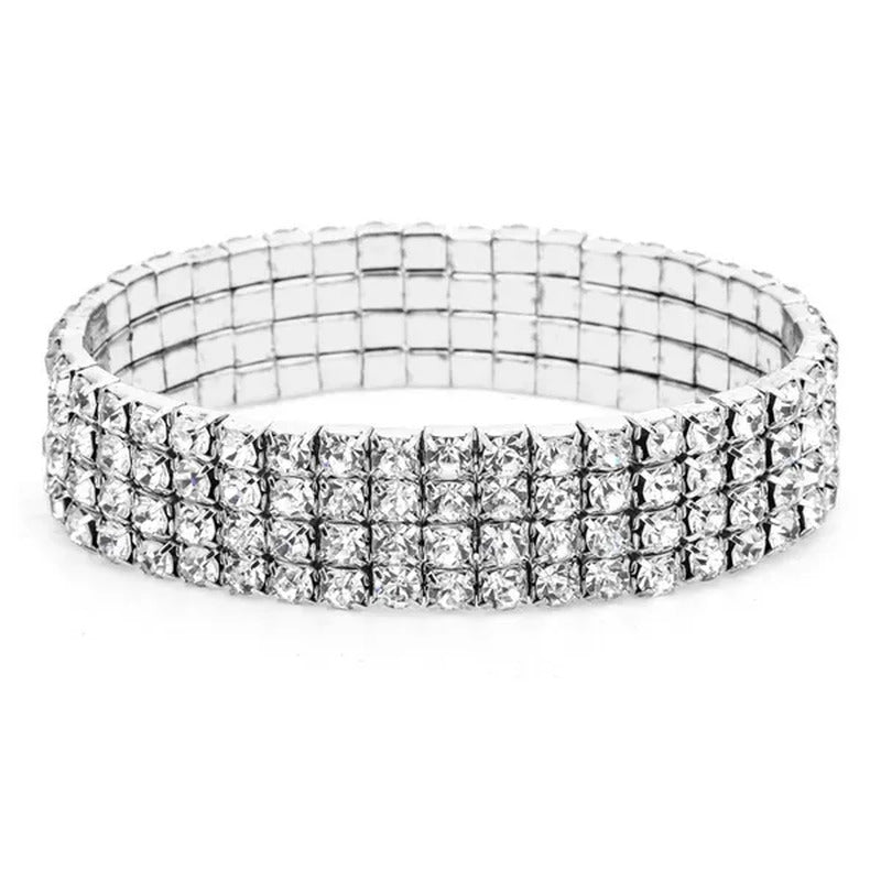 Women Ankle Bracelet Rhinestone Anklet Beach Ankle Bracelet Crystal Diamond Brac