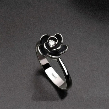 US European Creative New Women Fashion Jewelry Naturalzircon Rose Inlaidzircon R