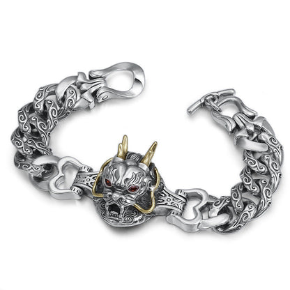 S925 Sterling Silver Creative Temperament Leading Men'S Bracelet