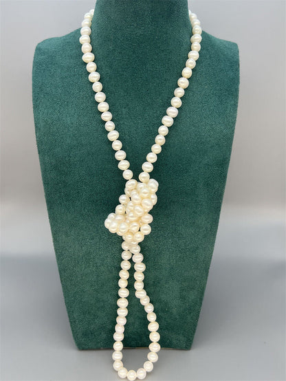 95CM Variety of Strap Pearl Sweater Chain