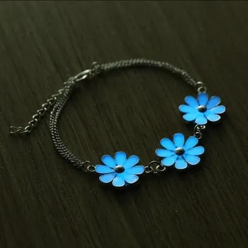 Fashion Anklets for Women Little Star Heart Flower Glow in the Dark Ankle Bracel