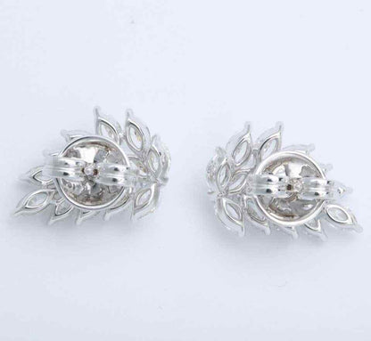 Diamond Cluster Earring Cuffs