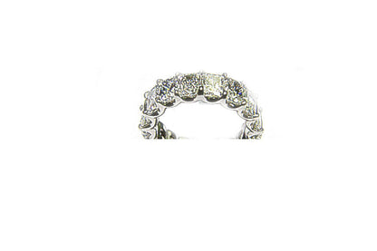 DIAMOND BAND 17 RADIANT SHAPE DIAMOND ETERNITY BAND