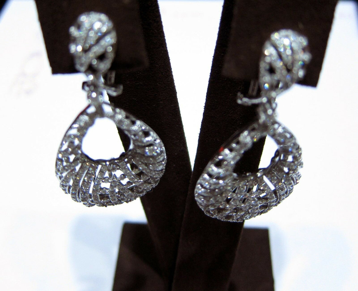 DIAMOND EARRING ROUND BRILLIANT SHAPE SET EARRING