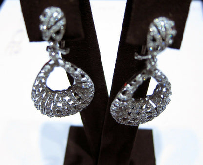 DIAMOND EARRING ROUND BRILLIANT SHAPE SET EARRING