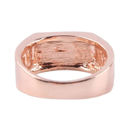 Fashion Male Jewelry Classic Color Wedding Ring Black Enamel Rings for Men Chris
