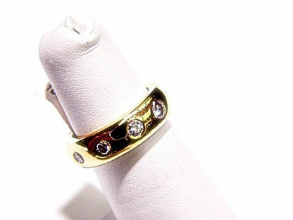 1.00 CT 10 STONE MULTI SIZE DIAMOND BEZEL SET IN-BETWEEN