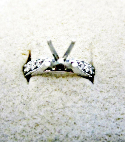 DIAMOND ROUND BR SHAPE SETTING 1/2 WAY SET MILLGRAINING