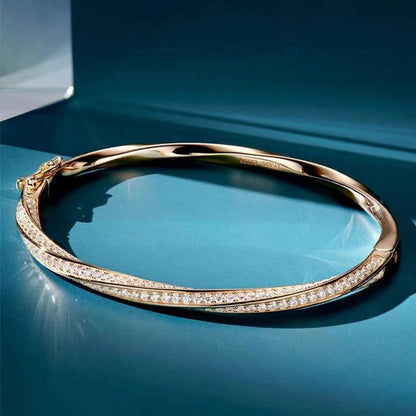 925 Sterling Silver Lab Sapphire High Carbon Diamond 18K Gold Plated