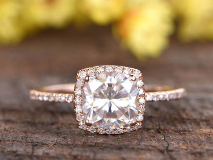 Antique 1.25 Carat Man Made Diamond Moissanite and Man Made Diamond Moissanite R